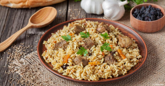 خلطه ارز بالبصل
